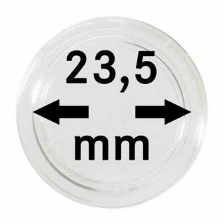 Münzenkapseln Ø 23.5 mm (10er Pack)