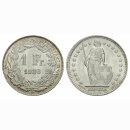 Schweiz 1 Franken 1936 B Helvetia