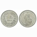 Schweiz 1 Franken 1946 B Helvetia