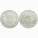 Japan 1000 Yen 1964 Olympiade Tokyo