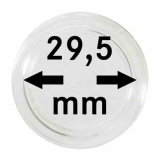 Münzenkapseln Ø 29.5 mm (10er Pack)