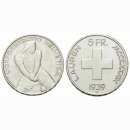 Schweiz 5 Franken 1939 B Laupen