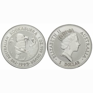 Australien 5 Dollar 1993 Kookaburra