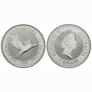 Australien 5 Dollar 1996 Kookaburra