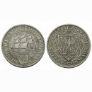 Deutschland  3 Reichsmark 1927 100 Jahre Bremerhaven