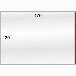 Schutzhüllen Innenmaß 170 x 120 mm, 50er-Packung