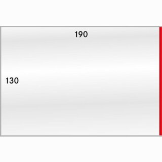 Schutzhüllen Innenmaß 190 x 130 mm, 50er-Packung