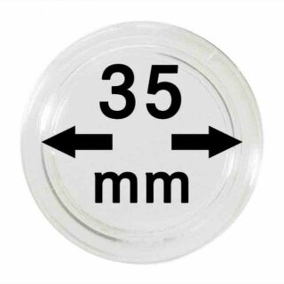 Münzenkapseln Ø 35 mm (10er Pack)