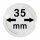 Münzenkapseln Ø 35 mm (10er Pack)