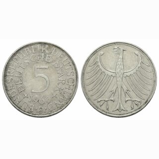 Deutschland 5 Mark 1960 D