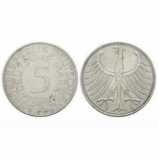Deutschland 5 Mark 1960 G