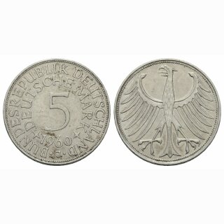 Deutschland 5 Mark 1960 J