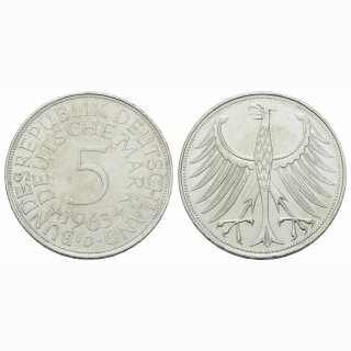 Deutschland 5 Mark 1963 D