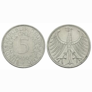 Deutschland 5 Mark 1966 G