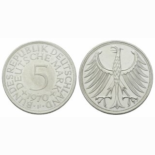 Deutschland 5 Mark 1970 F
