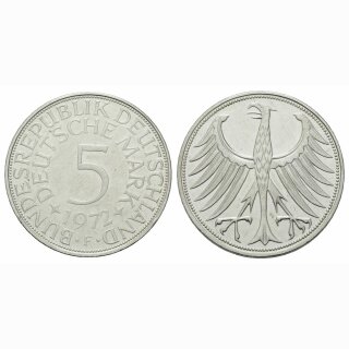 Deutschland 5 Mark 1972 F