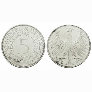 Deutschland 5 Mark 1973 G