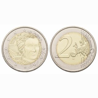 Frankreich 2 Euro 2018 Simone Veil