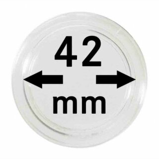 Münzenkapseln Ø 42 mm (10er Pack)