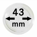 Münzenkapseln Ø 43 mm (10er Pack)