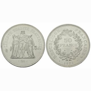Frankreich 50 Francs 1976