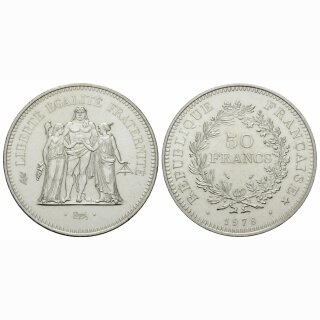 Frankreich 50 Francs 1978