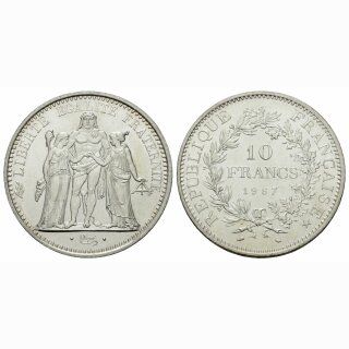 Frankreich 10 Francs 1967