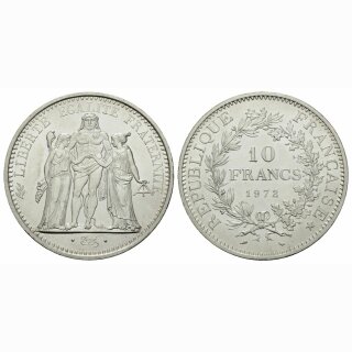 Frankreich 10 Francs 1972