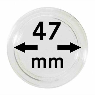 Münzenkapseln Ø 47 mm (10er Pack)