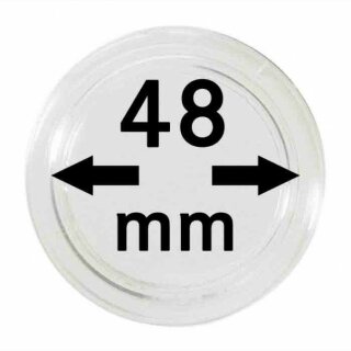 Münzenkapseln Ø 48 mm (10er Pack)