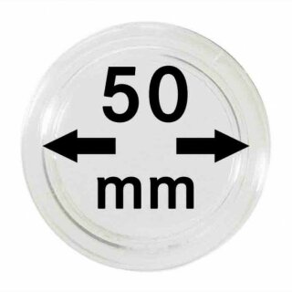 Münzenkapseln Ø 50 mm (10er Pack)