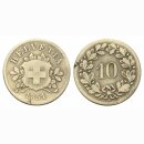 Schweiz 10 Rappen 1851 BB