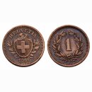 Schweiz 1 Rappen  1906 B