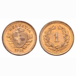 Schweiz 1 Rappen  1931 B