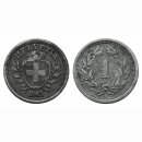 Schweiz 1 Rappen  1945 B