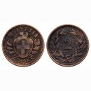 Schweiz 2 Rappen 1898 B