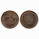 Schweiz 2 Rappen 1915 B