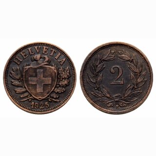 Schweiz 2 Rappen 1925 B