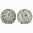 Schweiz 1 Franken  1905 B Stehende Helvetia