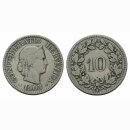 Schweiz 10 Rappen  1903 B