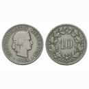 Schweiz 10 Rappen  1914 B